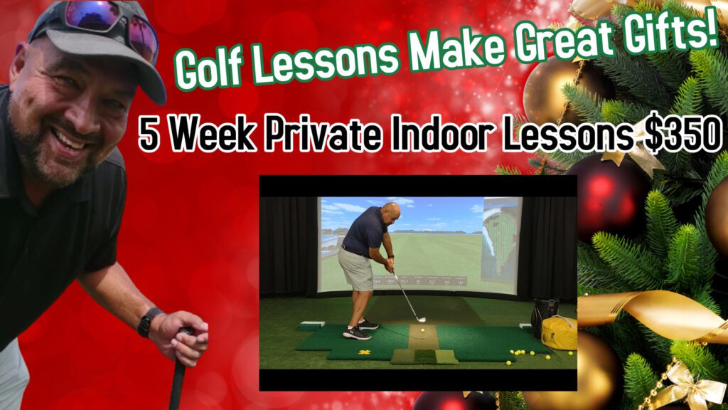 Arlen Bento Jr. Holiday Gift 5 Week Indoor Golf Lessons Package Stuart