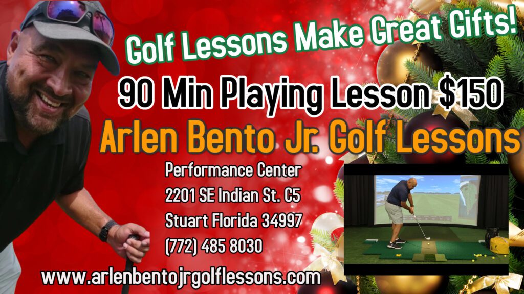 Arlen Bento Jr. Golf Lessons 90 Min Indoor Golf Playing Lesson