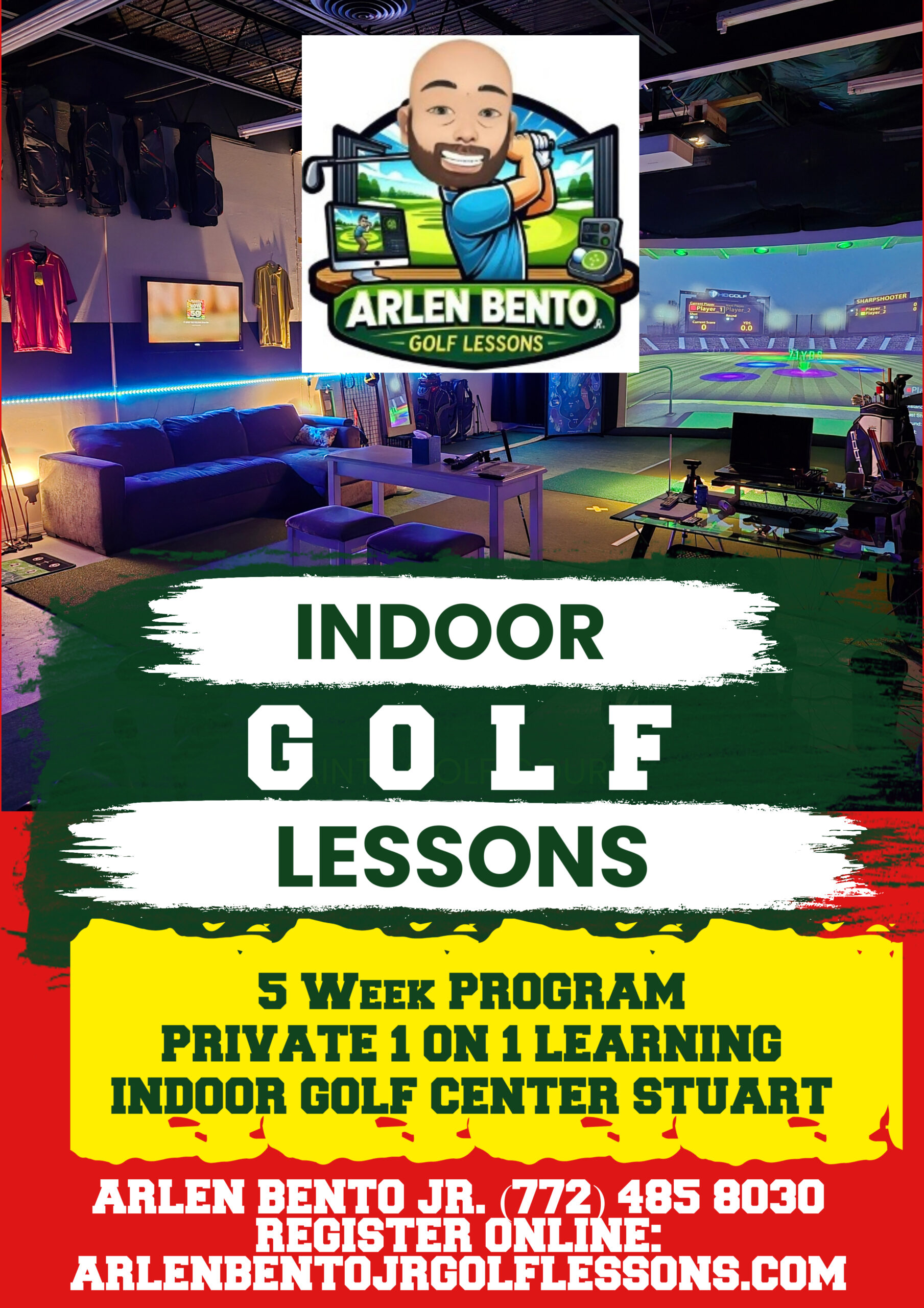 INDOOR GOLF LESSONS 5 WEEK PROGRAM